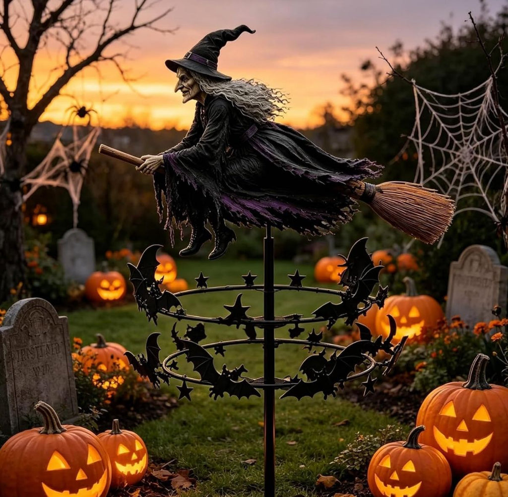 Enchanted Witch Garden Wind spinner